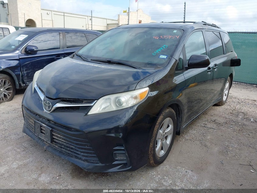 Vin: 5tdkz3dc3ls049473, lot: 46835713, toyota sienna le 20202