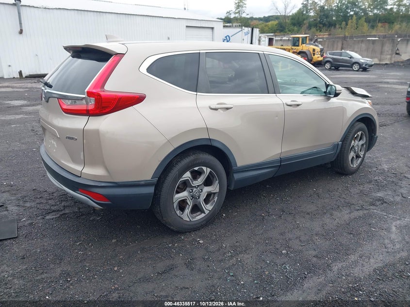 Vin: 5j6rw2h5xhl010721, lot: 46835776, honda cr-v ex 20174
