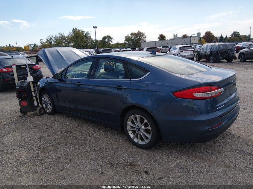 Vin: 3fa6p0hd5kr195034, lot: 46835796, ford fusion se 20193