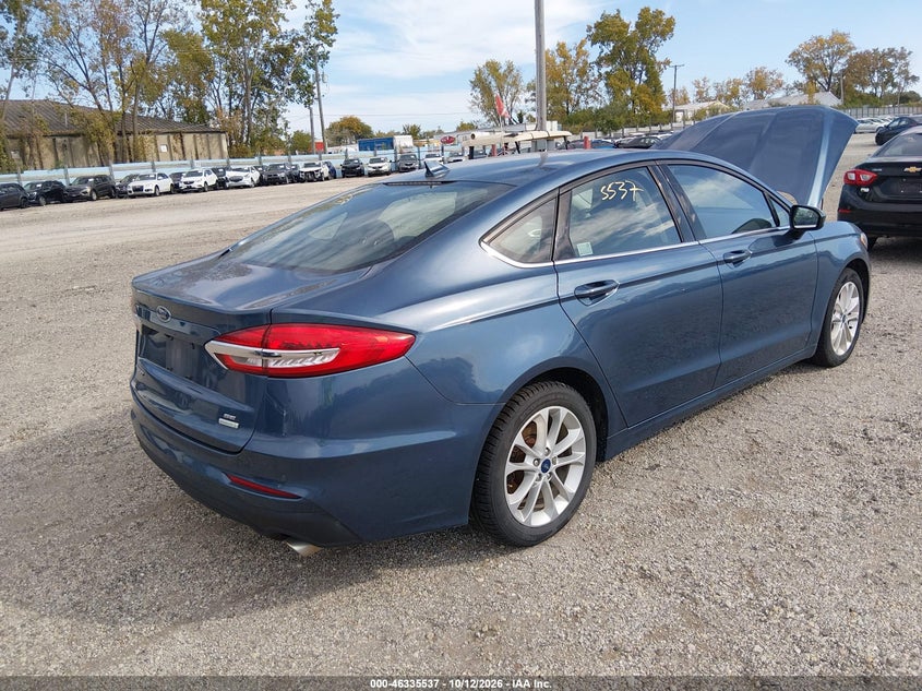 Vin: 3fa6p0hd5kr195034, lot: 46835796, ford fusion se 20194