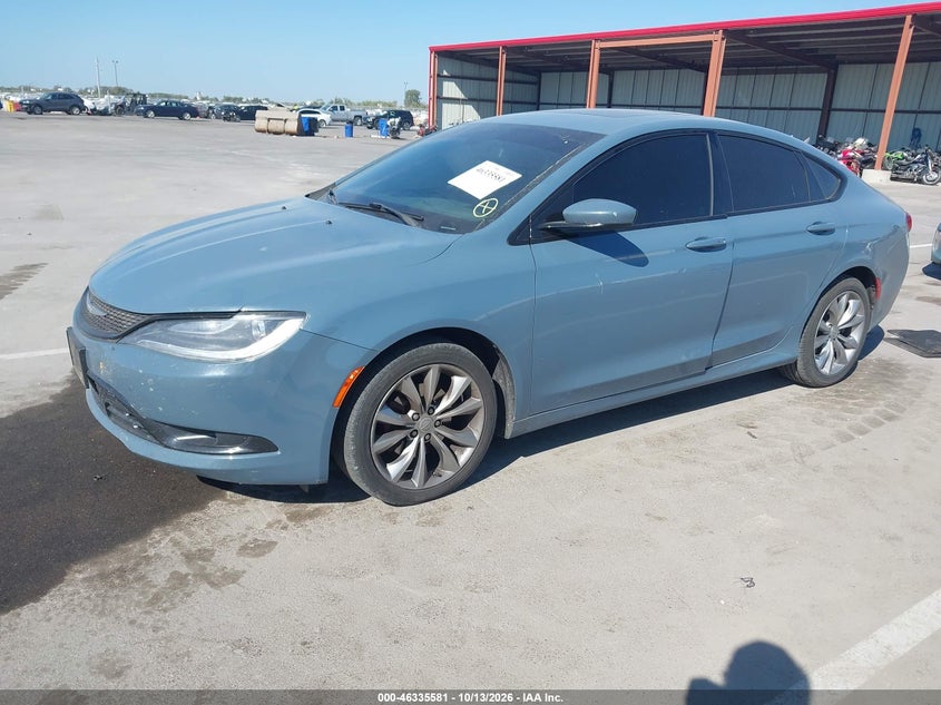 Vin: 1c3cccbb4fn645710, lot: 46835840, chrysler 200 s 20152