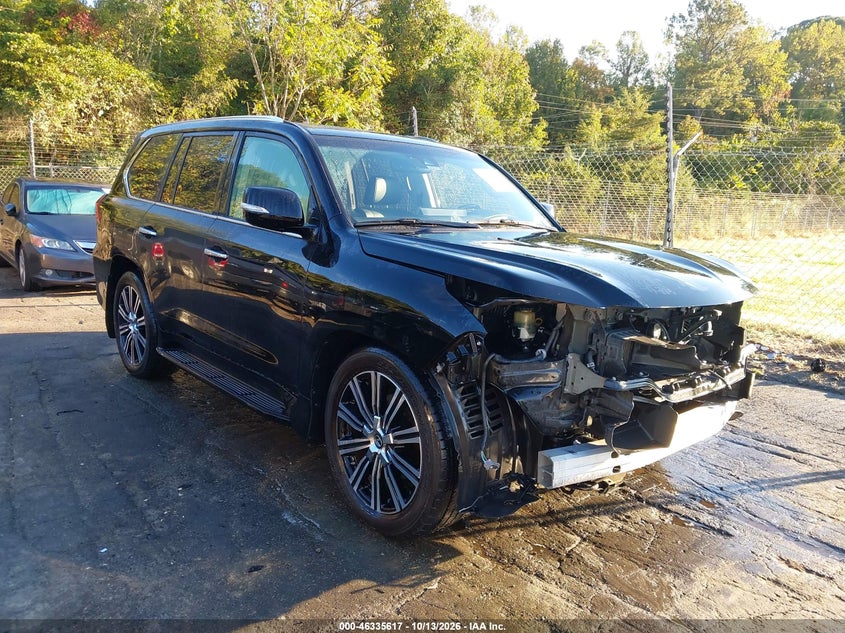 Vin: jtjdy7ax7m4338148, lot: 46835876, lexus lx 570 three-row 20211