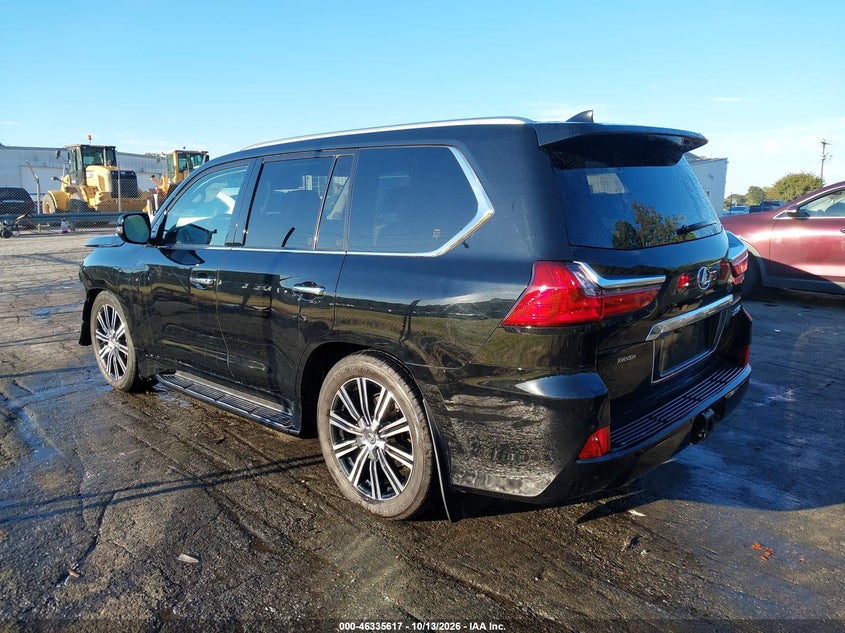 Vin: jtjdy7ax7m4338148, lot: 46835876, lexus lx 570 three-row 20213