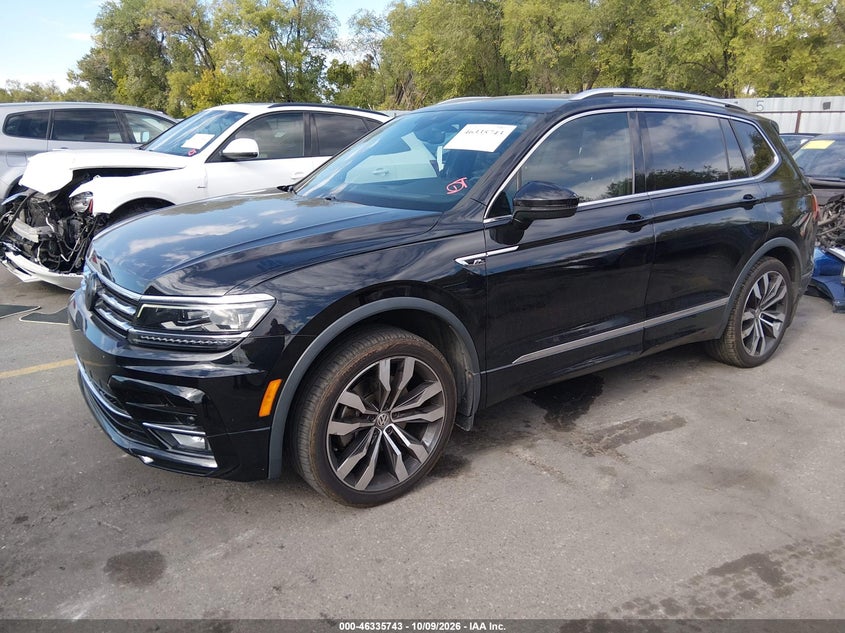 Vin: 3vv4b7ax9km189801, lot: 46836002, volkswagen tiguan 2.0t sel premium/2.0t sel premium r-line 20192