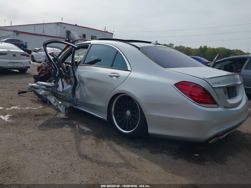 Vin: wddug8fb0ga217644, lot: 46836007, mercedes-benz s 550 4matic 20163