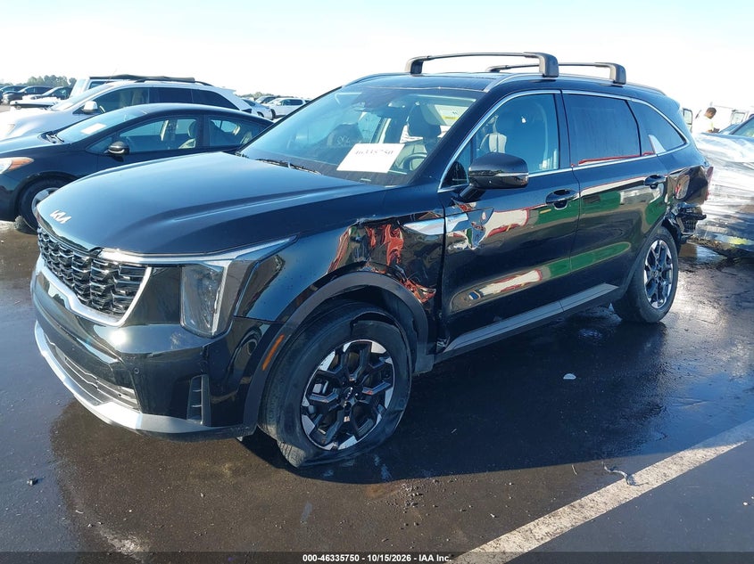 Vin: 5xyrldjc2tg445711, lot: 46836009, kia sorento s 20262