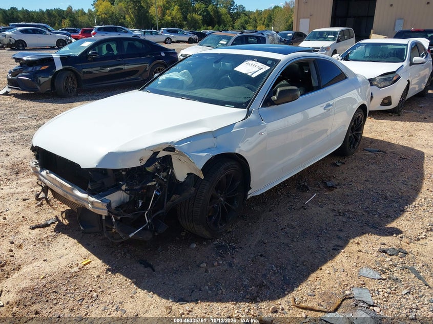 Vin: waudfbfr5fa055349, lot: 46836020, audi a5 20152