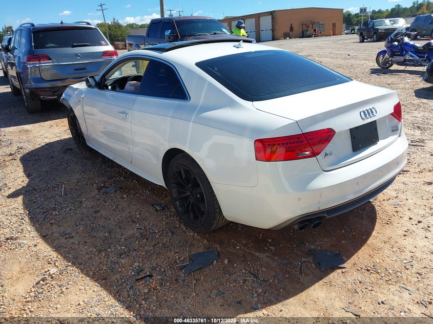 Vin: waudfbfr5fa055349, lot: 46836020, audi a5 20153
