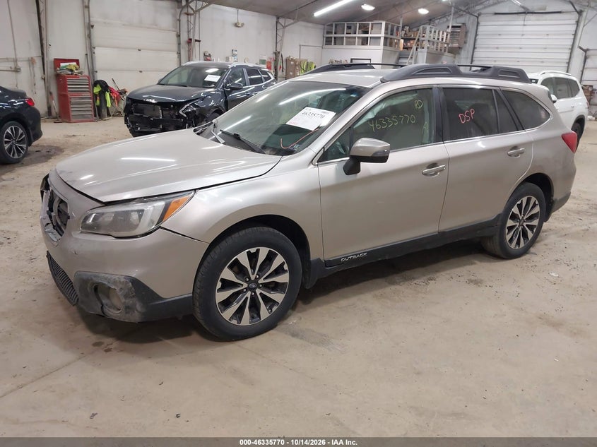 2017 SUBARU OUTBACK 2.5I LIMITED · Фото 2