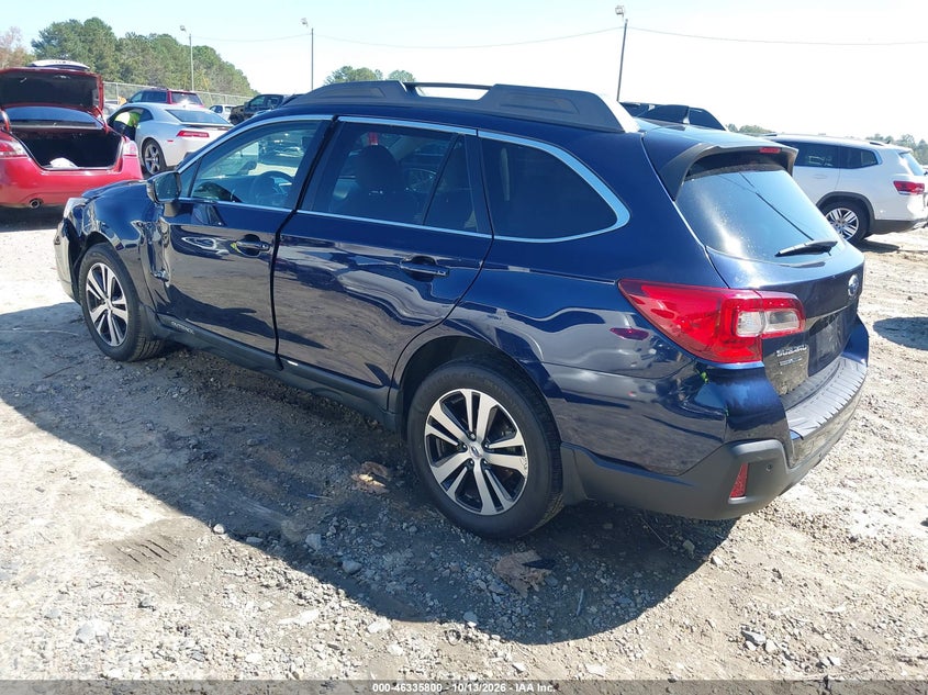 Vin: 4s4bsanc2j3229416, lot: 46836059, subaru outback 2.5i limited 20183