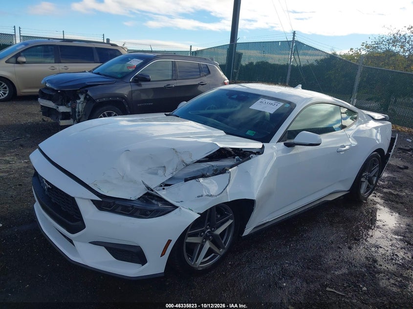 Vin: 1fa6p8thxs5128506, lot: 46836082, ford mustang ecoboost premium fastback 20252