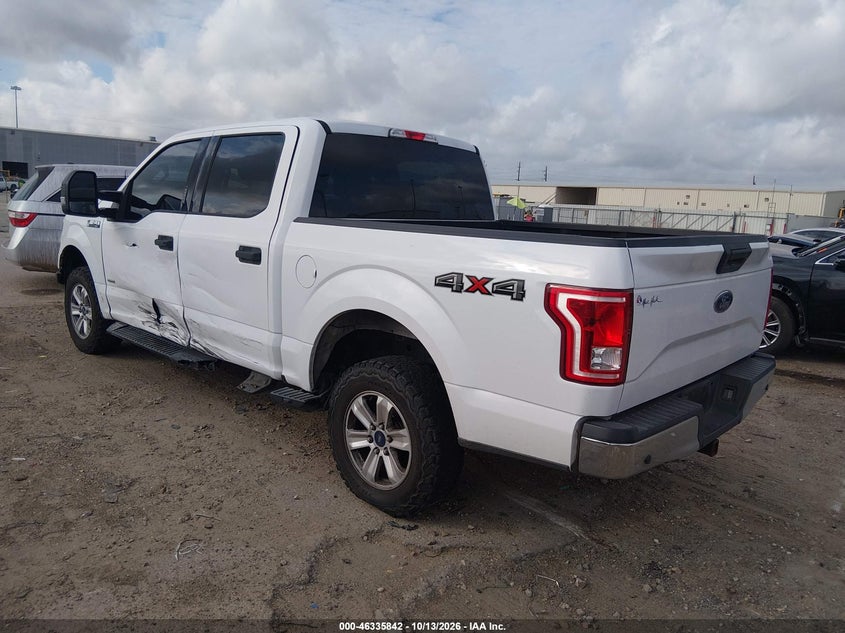Vin: 1ftew1epxhkc20505, lot: 46836101, ford f-150 xlt 20173