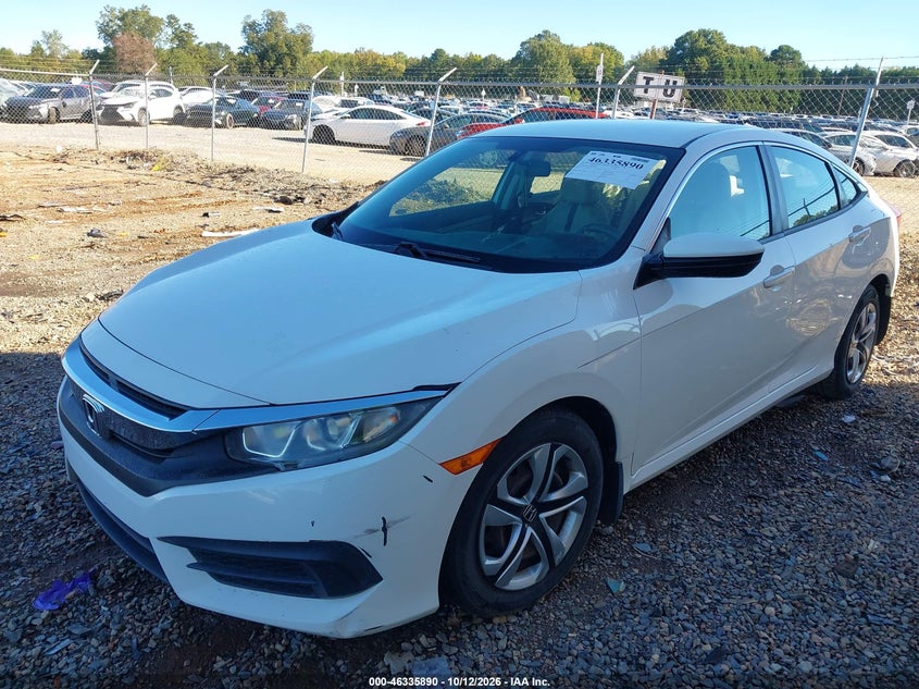Vin: 2hgfc2f59gh505641, lot: 46836149, honda civic lx 20162