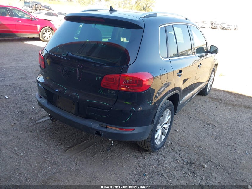 Vin: wvgsv7ax4hk016549, lot: 46836210, volkswagen tiguan 2.0t wolfsburg edition 20174
