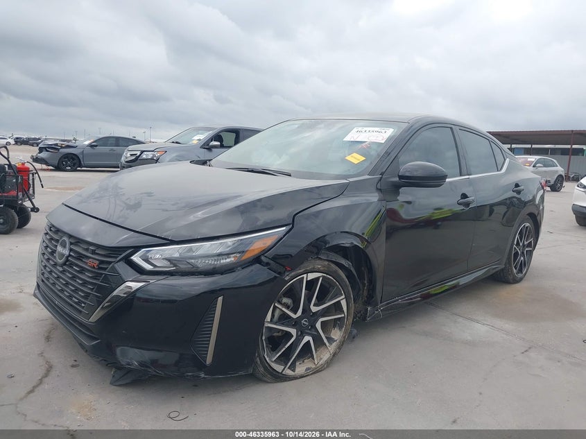 2024 Nissan Sentra Sr Xtronic Cvt, Left Side, IAAI, VIN 3N1AB8DV6RY332789 — photo 2