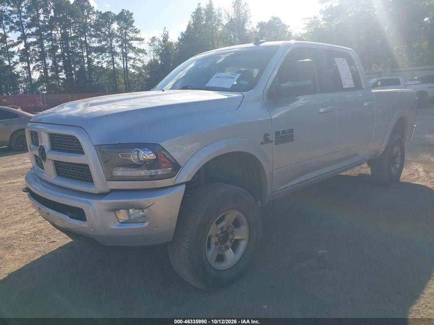 Vin: 3c6ur5fl5hg676397, lot: 46836249, ram 2500 laramie  4x4 6'4 box 20172