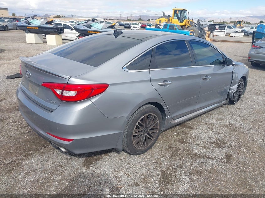Vin: 5npe34af5fh127622, lot: 46836310, hyundai sonata limited 20154