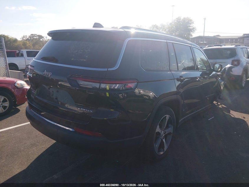 Vin: 1c4rjkbgxp8770020, lot: 46836349, jeep grand cherokee l limited 4x4 20234