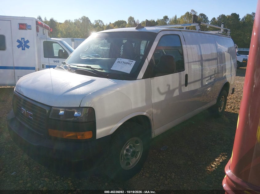 Vin: 1gtw7afp3p1172673, lot: 46836351, gmc savana cargo rwd 2500 regular wheelbase work van 20232