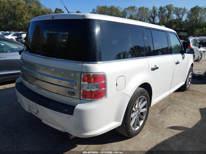 Vin: 2fmgk5d88ebd20304, lot: 46836352, ford flex limited 20144