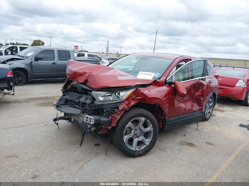 Vin: 2hkrw1h86jh501095, lot: 46836353, honda cr-v ex-l/ex-l navi 20182