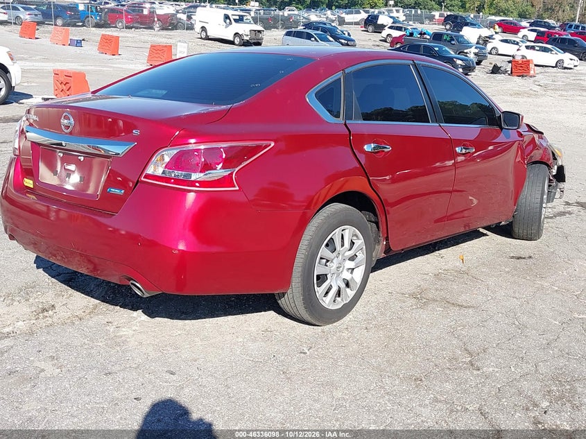 Vin: 1n4al3ap1dn444611, lot: 46836357, nissan altima 2.5 s 20134