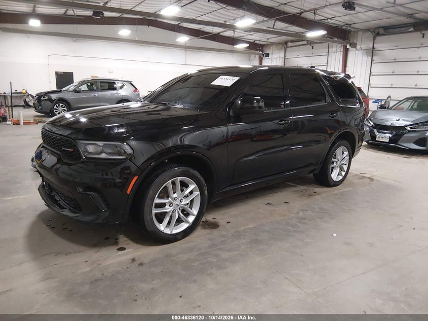 2025 Dodge Durango Gt Awd, Right Side, IAAI, VIN 1C4RDJDG1SC536207 — photo 2