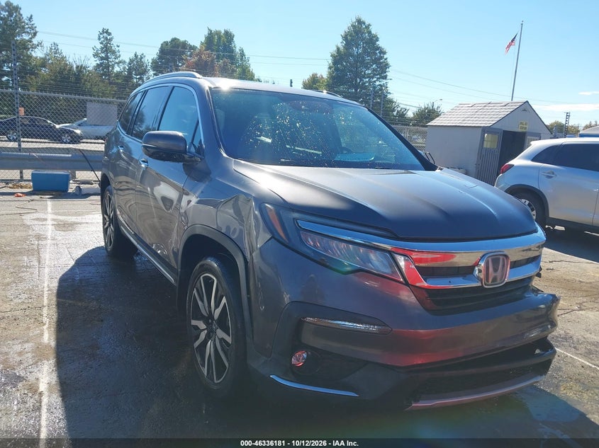 Vin: 5fnyf5h62kb041080, lot: 46836440, honda pilot touring 2019 img_1