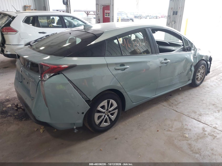 Vin: jtdkbrfu7h3040295, lot: 46836485, toyota prius two 20174