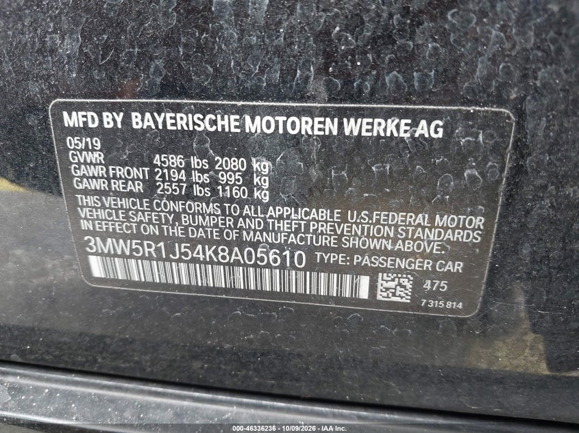2019 BMW 330I · Фото 9