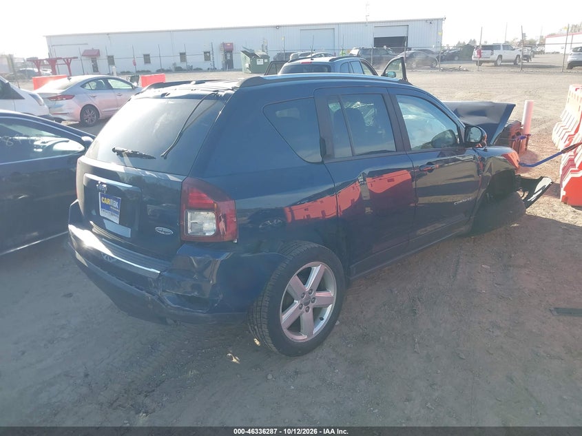 Vin: 1c4njcea9ed680471, lot: 46836546, jeep compass high altitude 20144