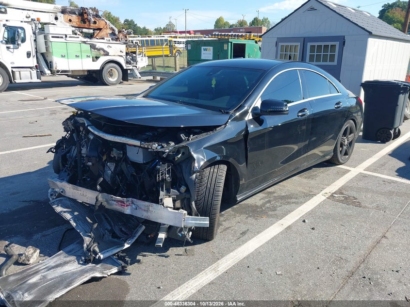 Vin: wddsj4gb8jn582007, lot: 46836563, mercedes-benz cla 250 4matic 20182