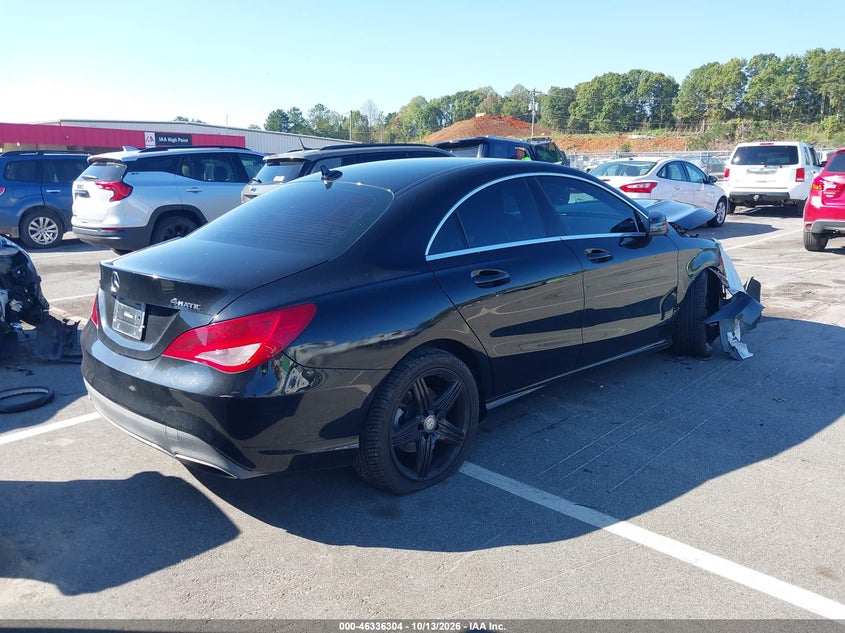Vin: wddsj4gb8jn582007, lot: 46836563, mercedes-benz cla 250 4matic 20184