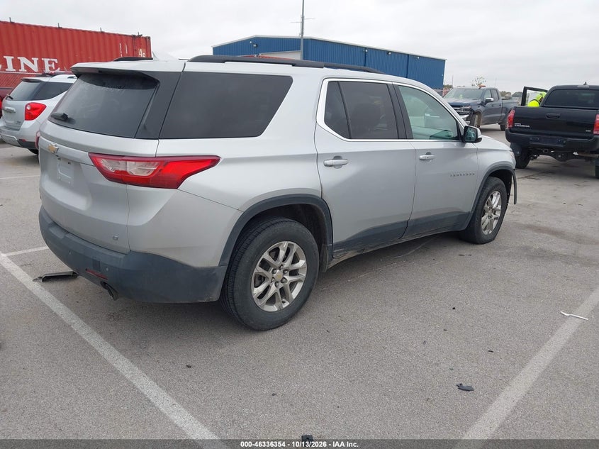 Vin: 1gnergkw3kj290633, lot: 46836613, chevrolet traverse 1lt 20194