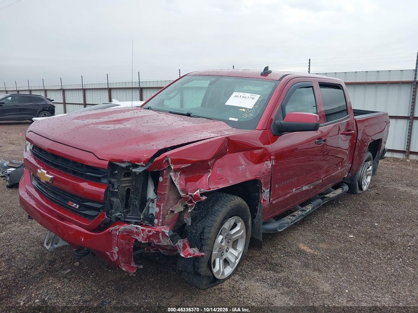 2018 Chevrolet Silverado 1500 2Lt, Левый бок, IAAI, VIN 3GCUKREC1JG582478 — фото 2