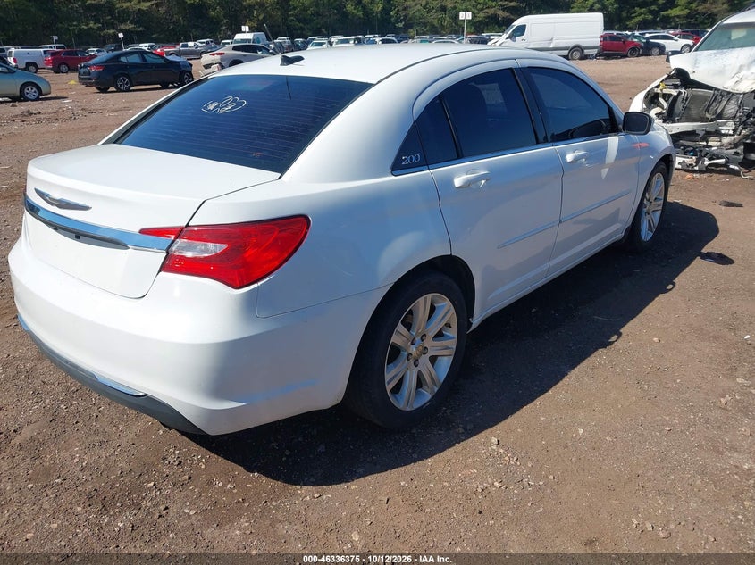 Vin: 1c3ccbbb0dn656582, lot: 46836634, chrysler 200 touring 20134