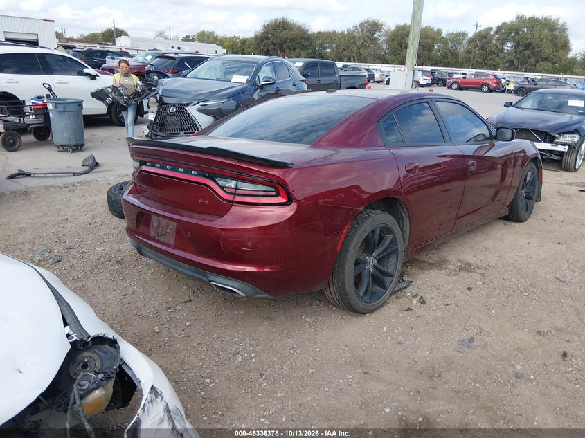Vin: 2c3cdxbg3hh643376, lot: 46836637, dodge charger se rwd 20174