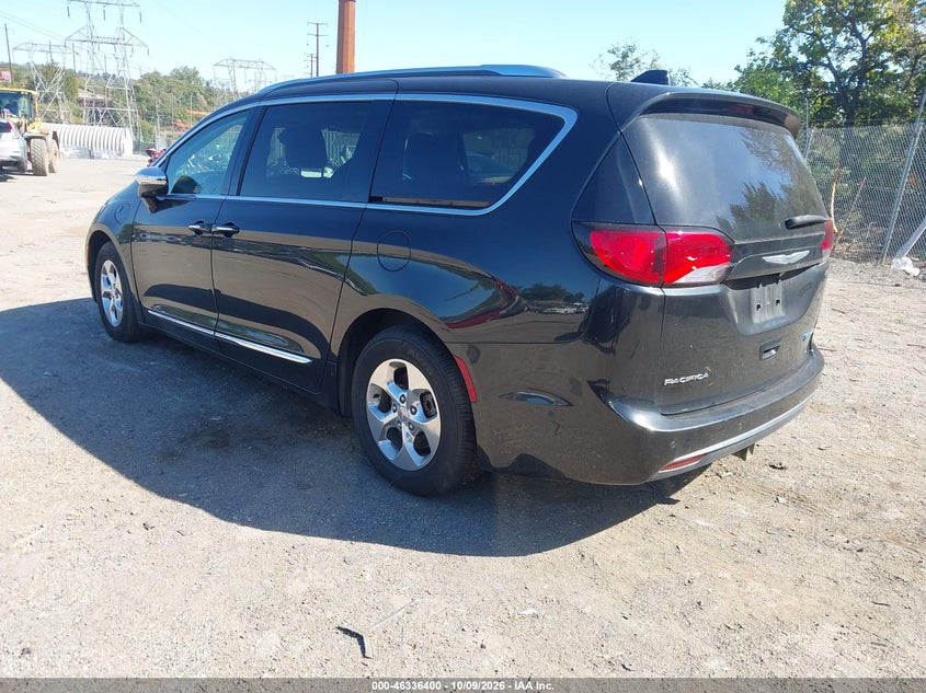 Vin: 2c4rc1n73jr229404, lot: 46836659, chrysler pacifica hybrid limited 20183