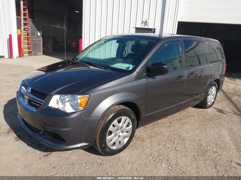 Vin: 2c4rdgbg4kr500377, lot: 46836670, dodge grand caravan se 20192