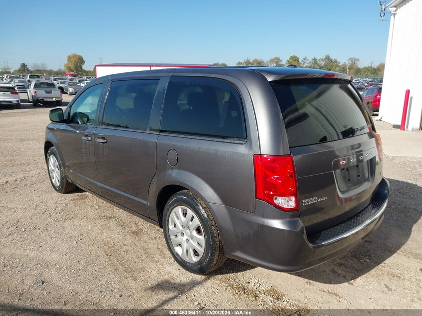 Vin: 2c4rdgbg4kr500377, lot: 46836670, dodge grand caravan se 20193