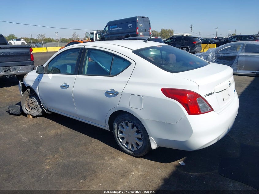 Vin: 3n1cn7ap1cl921317, lot: 46836676, nissan versa 1.6 sv 20123