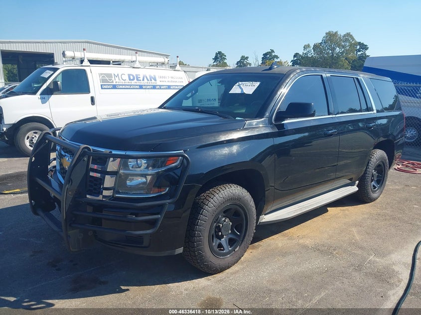 Vin: 1gnlc2ec9fr533527, lot: 46836677, chevrolet tahoe commercial fleet 20152
