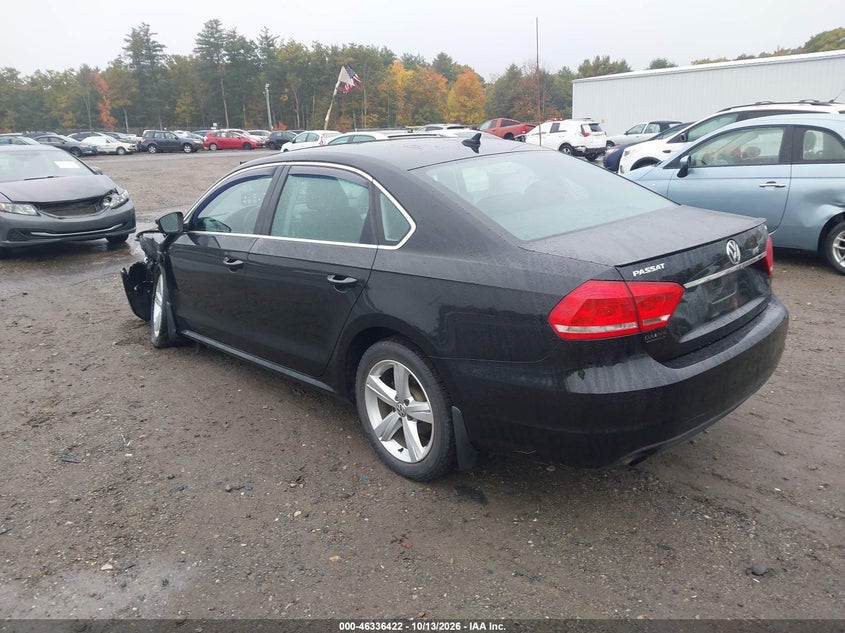 Vin: 1vwat7a33fc116360, lot: 46836681, volkswagen passat 1.8t limited edition 20153