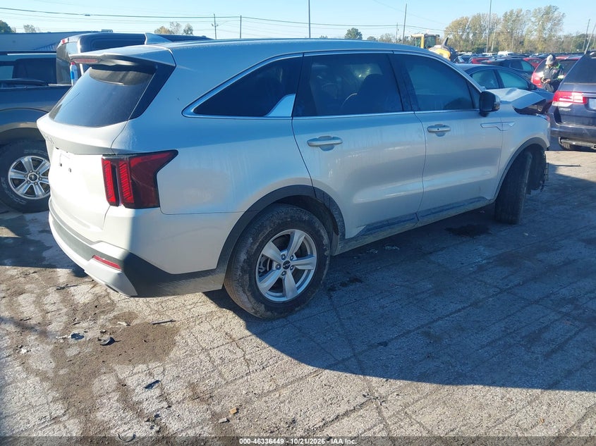 Vin: 5xyrg4jc6tg453430, lot: 46836708, kia sorento lx 20264