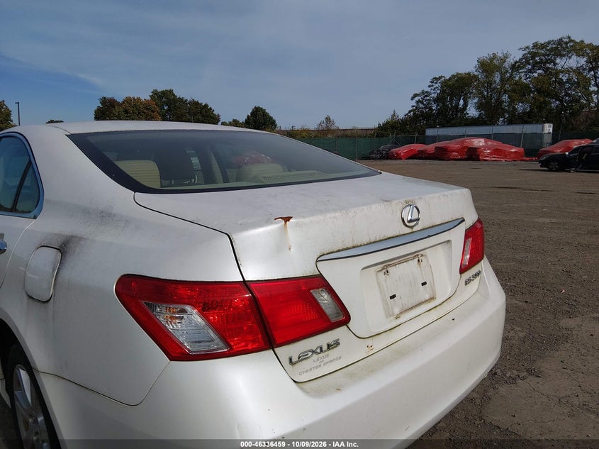 LEXUS ES 350 2008 VIN JTHBJ46G582207726