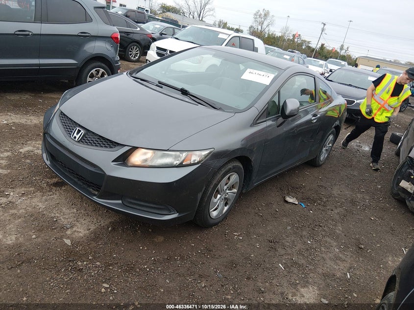 Vin: 2hgfg3b50dh515793, lot: 46836730, honda civic lx 20132