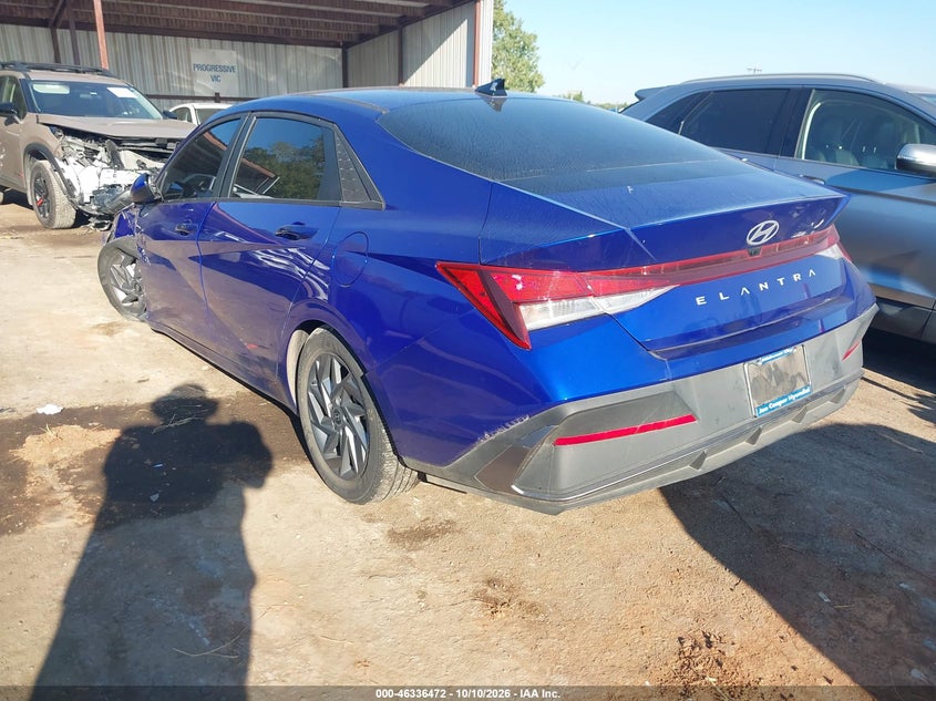 Vin: kmhlm4dg1ru795335, lot: 46836731, hyundai elantra sel 20243