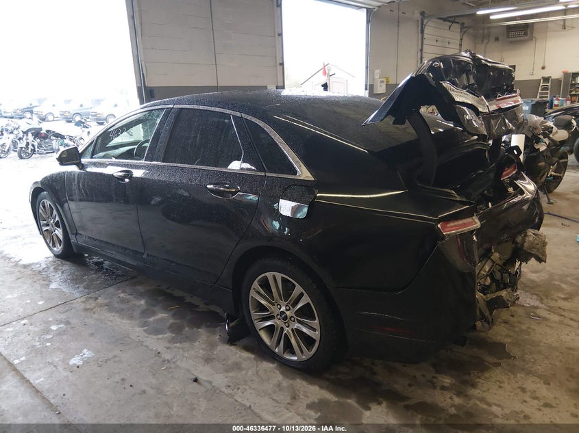 Vin: 3ln6l2jk7fr624864, lot: 46836736, lincoln mkz 20153