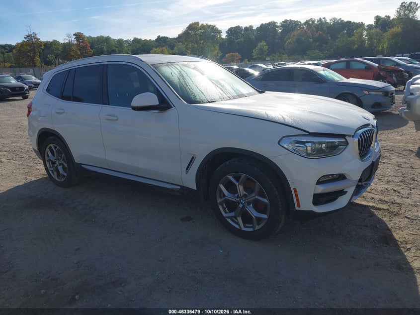 Vin: 5uxty5c06l9d66657, lot: 46836738, bmw x3 xdrive30i 20201