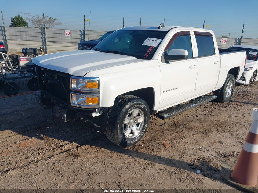 Vin: 3gcpcrec7fg168798, lot: 46836752, chevrolet silverado 1500 1lt 20152